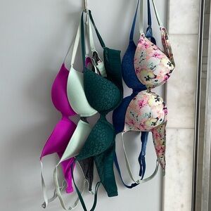Pink Victoria Secret | 5 Bra Bundle